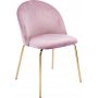 Rosa stol med gullbein - Plaza Rosa stol med gullbein - Plaza