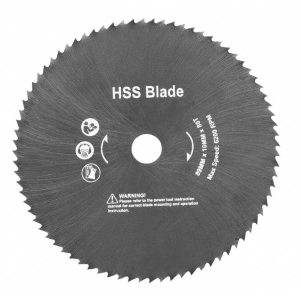 Sagblad for aluminium - Diameter 89 mm - 2 stk