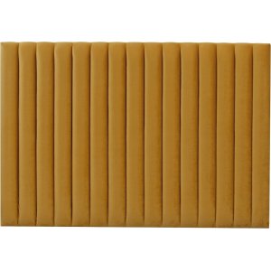 Ribbersborg sengegavl 90 cm - Gylden fløyel Ribbersborg sengegavl 90 cm - Gylden fløyel