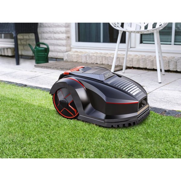 Robotgressklipper Matrix - Klippeareal 600m² Robotgressklipper Matrix - Klippeareal 600m²