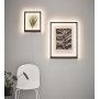 Rammevegglampe 70x50 cm - Svart Rammevegglampe 70x50 cm - Svart