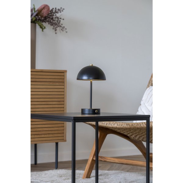 Holt oppladbar LED bordlampe - Sort Holt oppladbar LED bordlampe - Sort