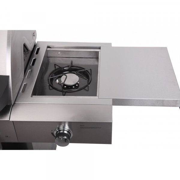 Gassgrill i rustfritt st�l med 5 brennere og IR-brennere - Dallas