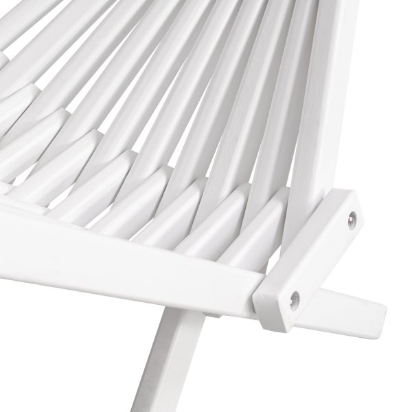 Calcutta solseng med nakkepute - Hvit Calcutta solseng med nakkepute - Hvit