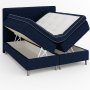 Dobbeltseng Accent 180 cm - M�rk bl�