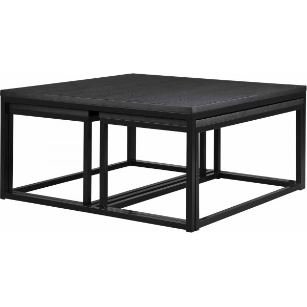 Acero salongbord 94x47 - Svartbrun ask finer Acero salongbord 94x47 - Svartbrun ask finer