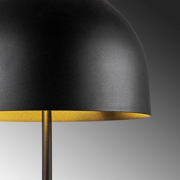 Bordlampe i boks - Svart